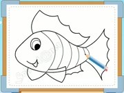 Bé vẽ cá